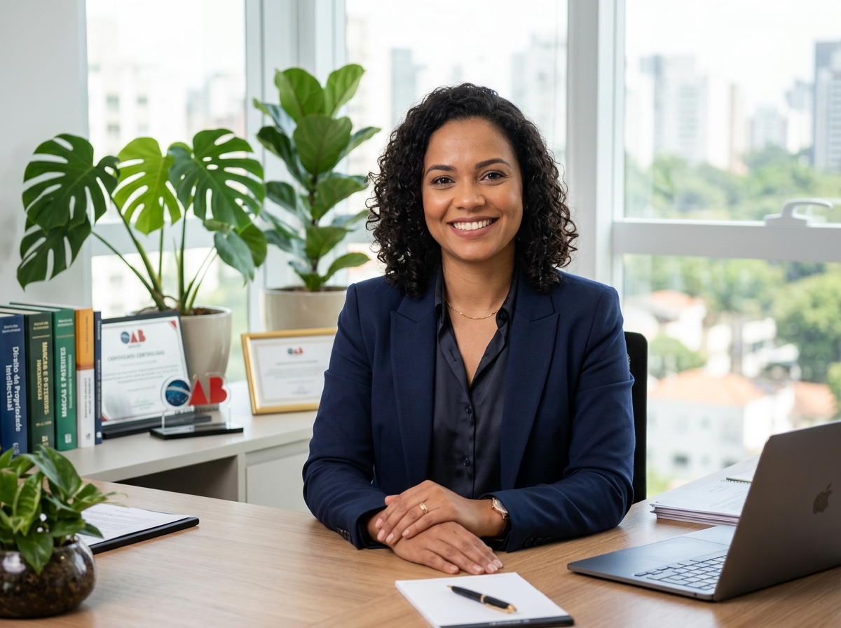 Dra. Beatriz Martins e equipe de assessoria jurídica em marcas
